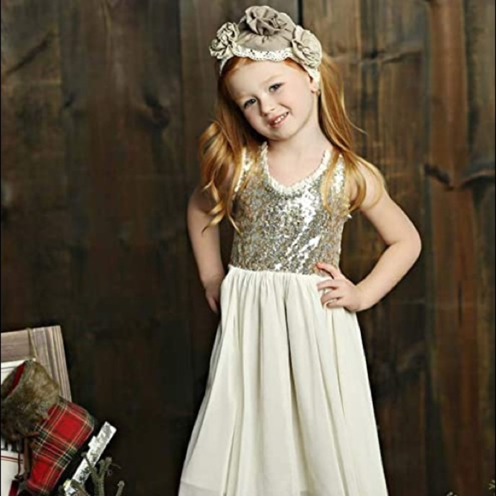 Girls Mustard Pie Dress